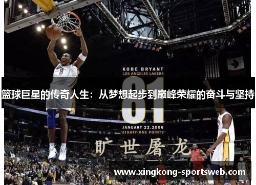 篮球巨星的传奇人生：从梦想起步到巅峰荣耀的奋斗与坚持
